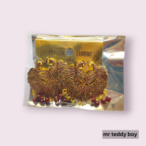 peacock earring -mrteddyboy